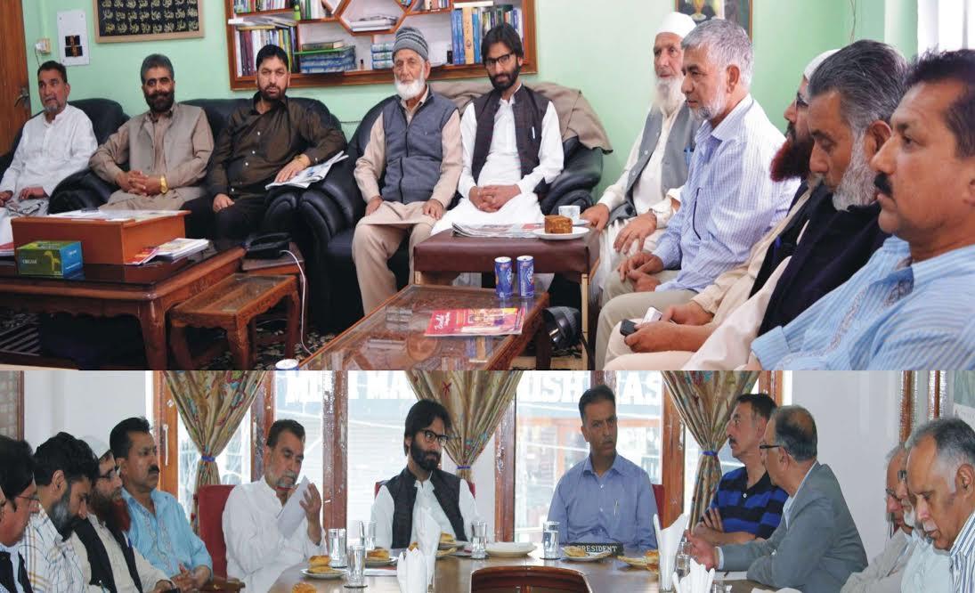 Malik meets Geelani